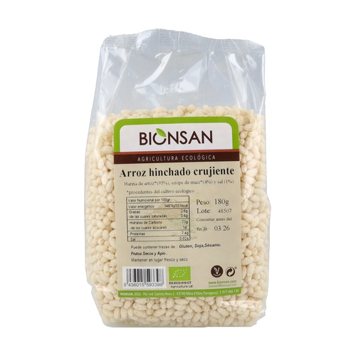 Arroz Inflado Crujiente Bio