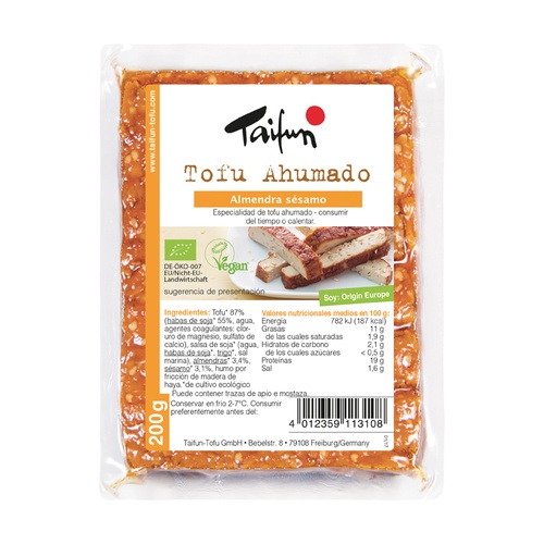 Tofu Ahumado Almendra Sésamo Bio