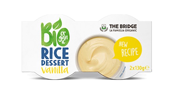 Postre de Arroz con Vainilla Bio (2 unidades)