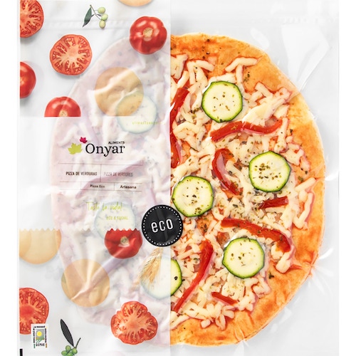 Pizza de Verduras con Base Integral Bio