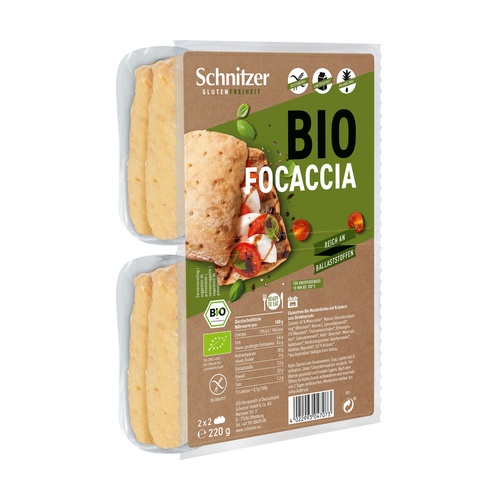 Panecillos Focaccia S/G Bio
