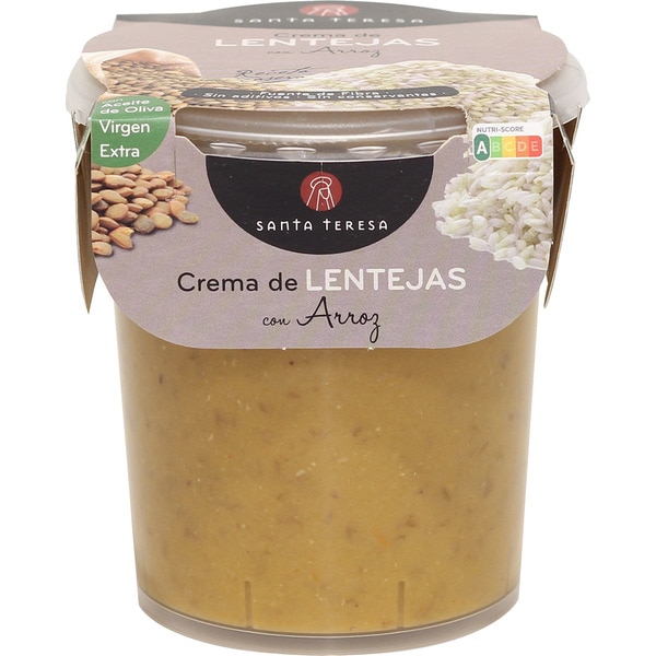 Crema de Lentejas y Arroz