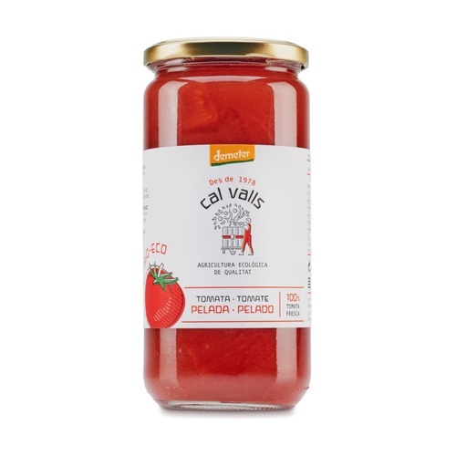 Tomate Entero Pelado 100% Bio