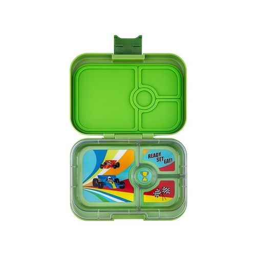 Tartera Coches Verde - Yumbox Panino 4C