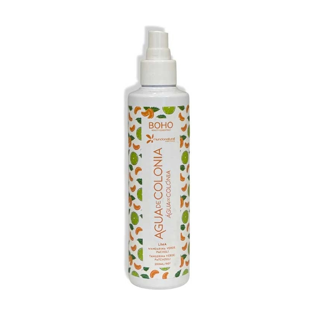 Agua de Colonia Desinfectante Grande 200ML - Mandarina verde pachuli