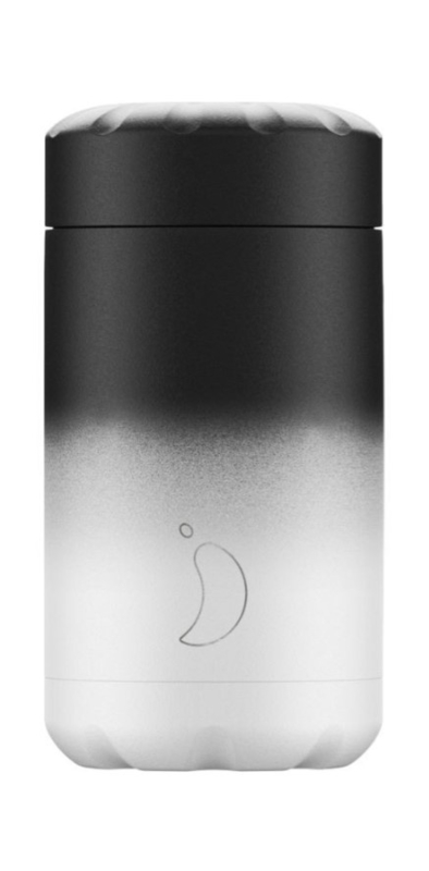 Termo de sólidos Isotermo Chilly’s 500 ml - Blanca y Negra