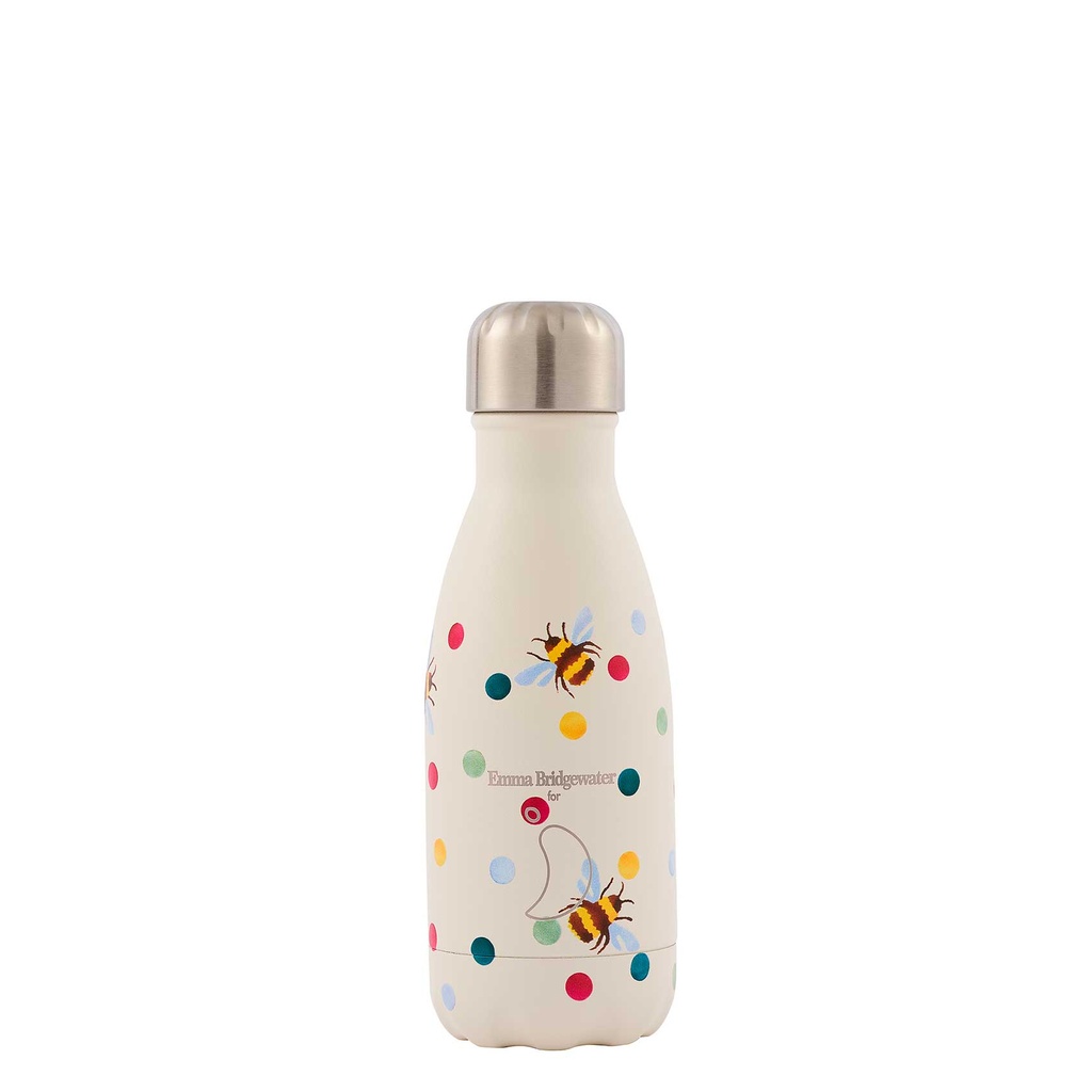 Botella Chilly Emma Brigdewater pequeña 260 ml - Abejas y puntos