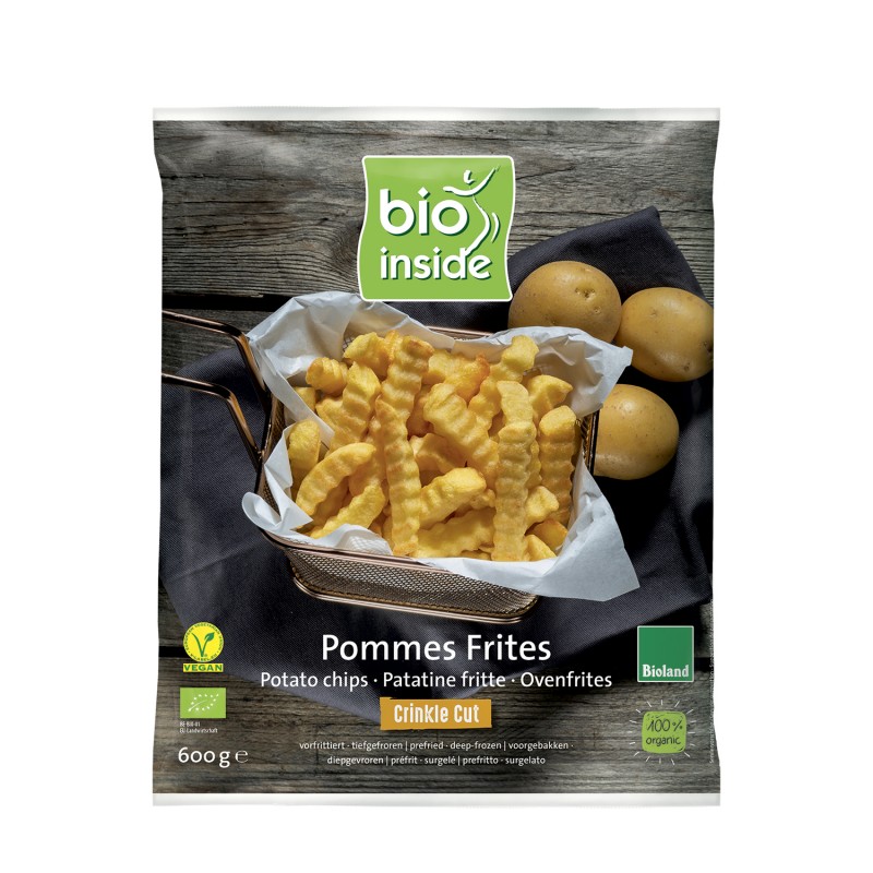 Patatas Fritas Corte Ondulado Congeladas Bio