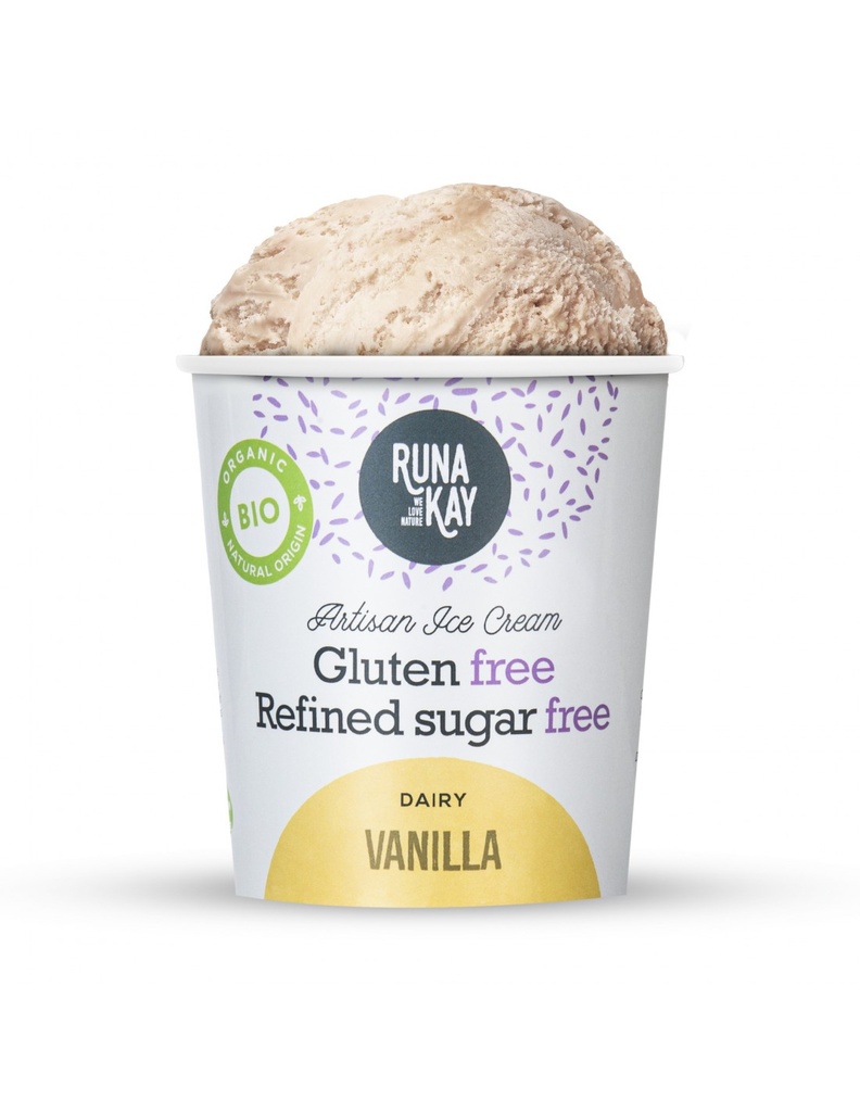 Helado Tarrina Vainilla Bio - S/G