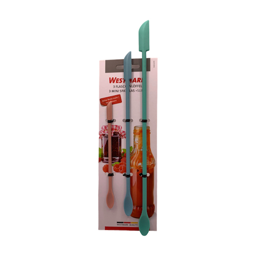 Set de 3 espátulas para extraer el contenido de los botes
