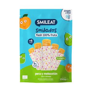 Helado Pera y Melocotón Bio para congelar - Pack