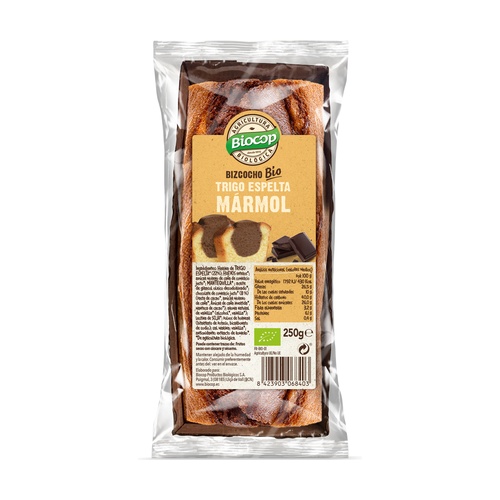 Bizcocho Mármol de Espelta Bio