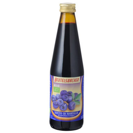 Zumo de Arándanos Azules Sin Azúcar Bio