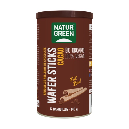 Barquillos de Chocolate Bio