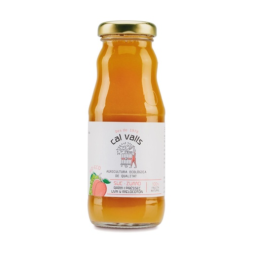 Zumo de Uva y Melocotón Bio