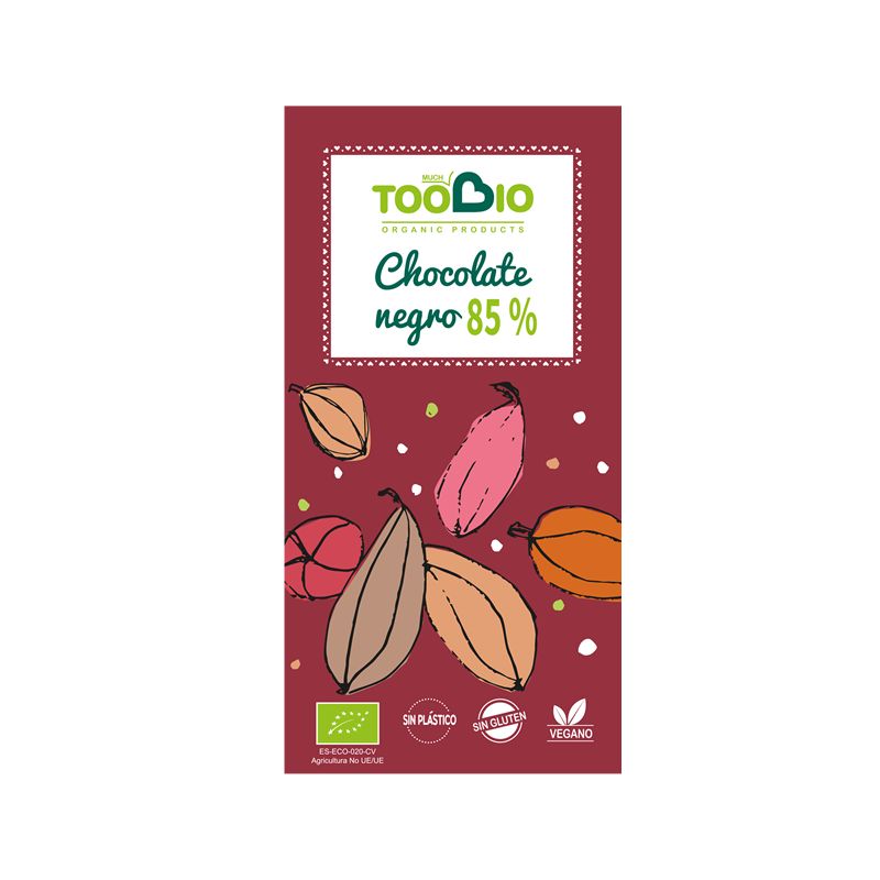 Chocolate Negro 85% cacao Bio
