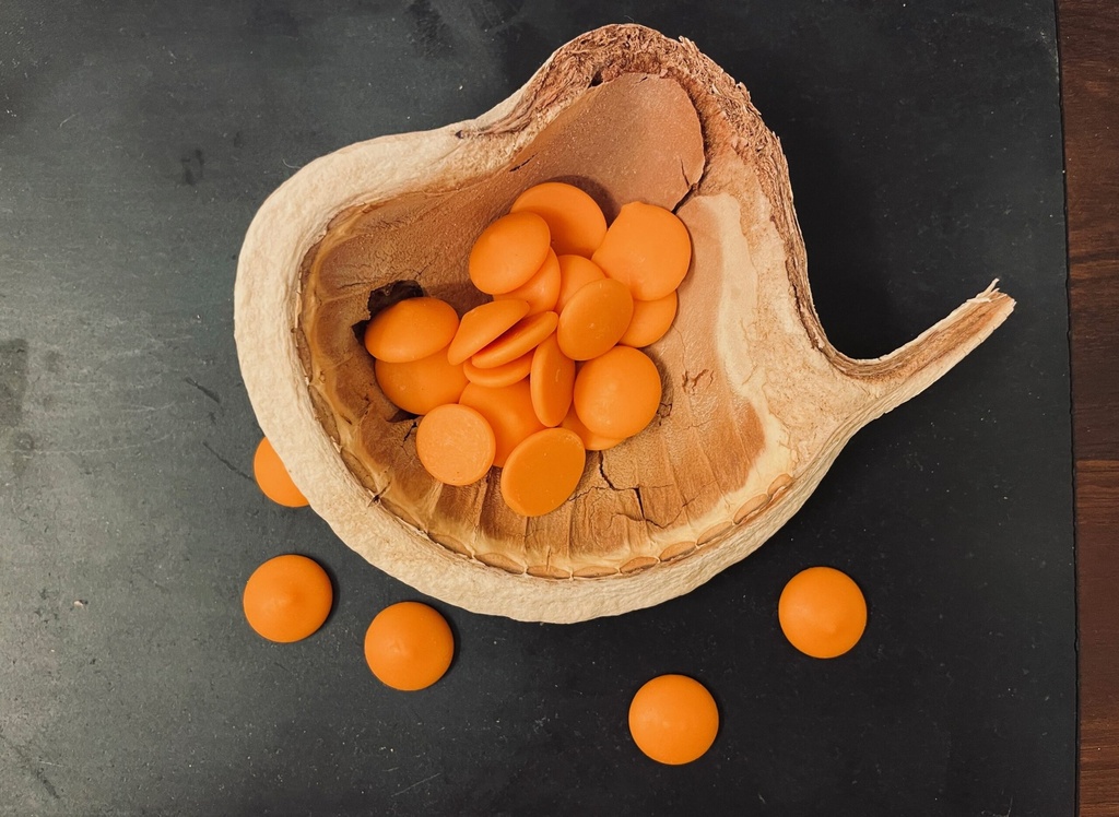 Perlas de Chocolate y Naranja