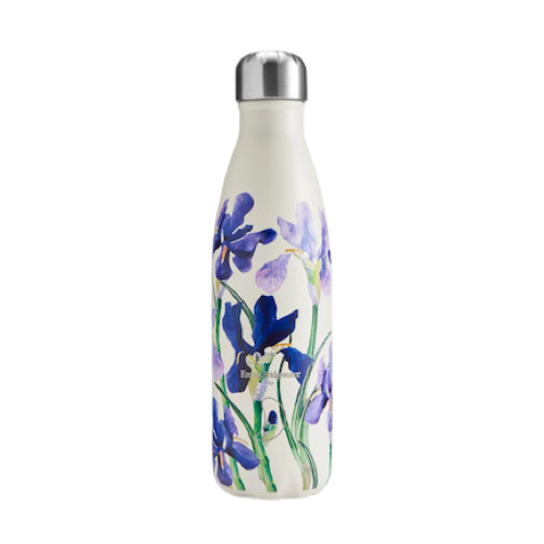Botella Acero Inoxidable Chilly’s Emma Brigdewater - Blue Iris 500 ml