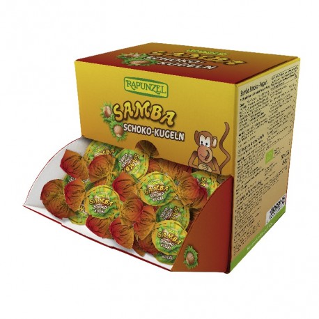 Bombón de chocolate con avellanas Bio Samba Rapunzel