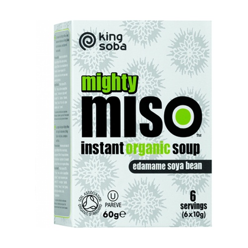 Sopa de Miso y Semillas de Edamame Sin Gluten Bio