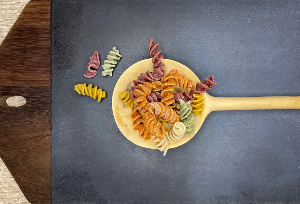 Fusilli Multicolor trigo duro Bio