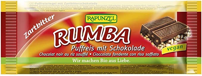 Barrita Chocolate arroz Rumba Rapunzel