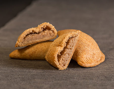 Empanadilla de Espelta con Manzana y Almendras Bio