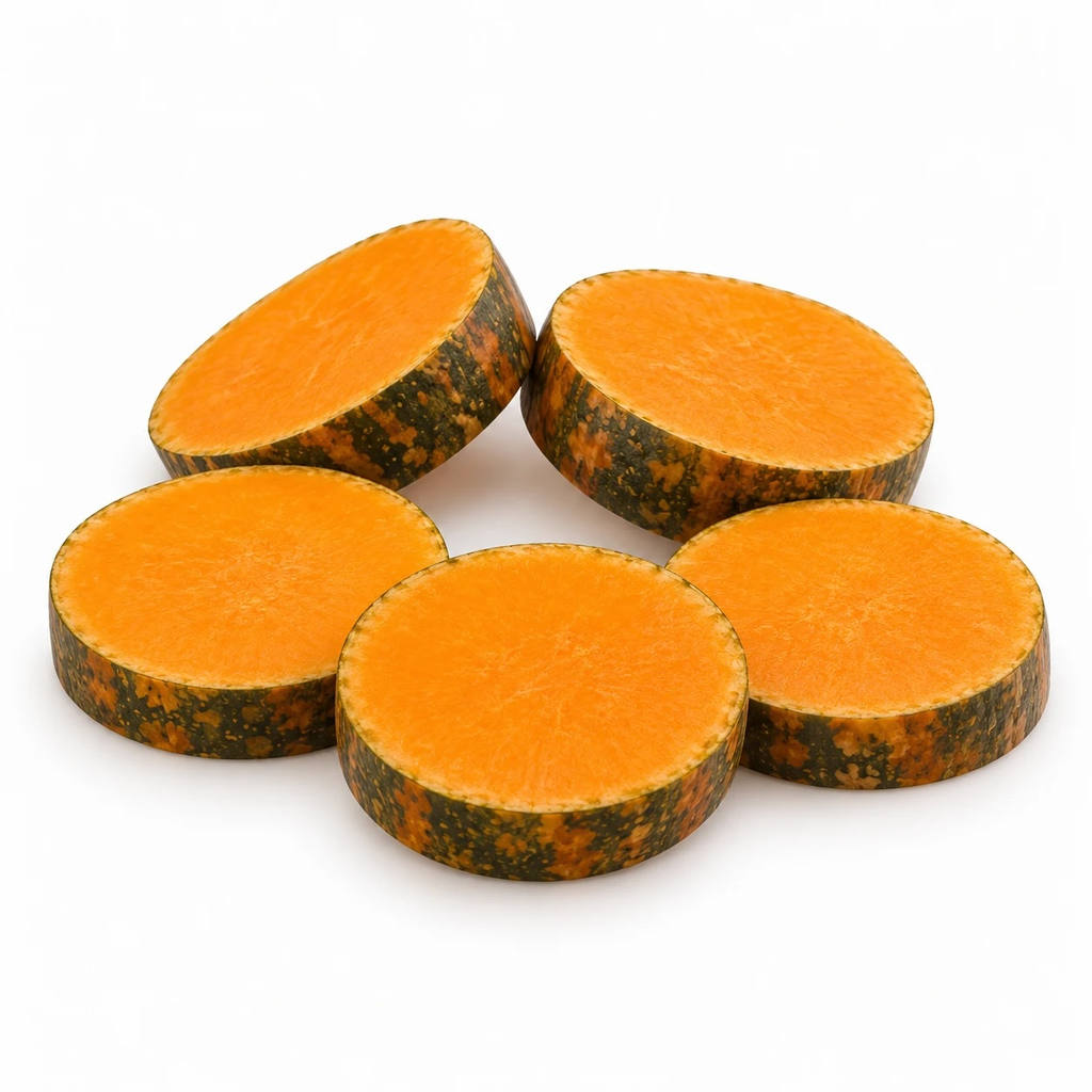 Calabaza Naranja Bio - Partida en rodajas