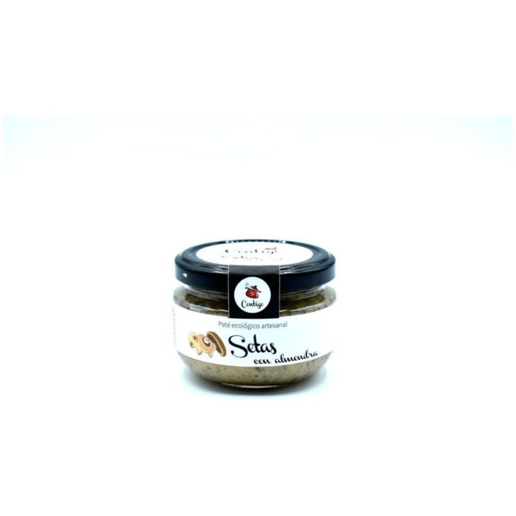 Paté de Setas con Almendras Bio