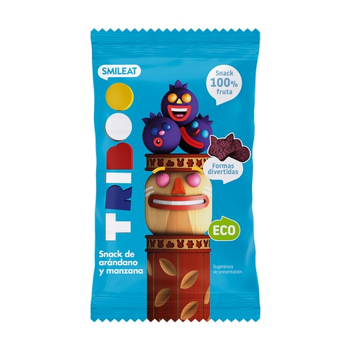 Gominolas Snack de Arándanos y Manzana Bio