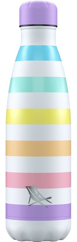Botella Chilly’s Dock & Bay de 500ml - Arcoíris