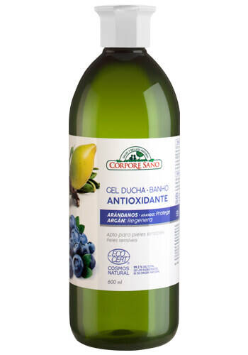 Gel de Ducha Antioxidante con extracto de Arándanos y Argán