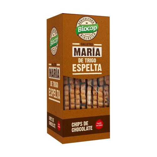 Galletas María Espelta con chips de Chocolate Bio
