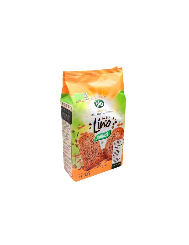 Pan Tostado Lino dextrin Bio