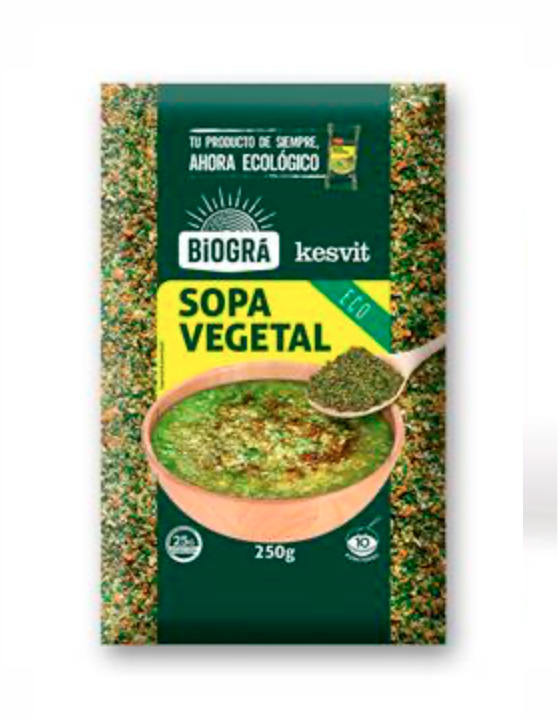 Sopa Semola de Verduras Kesvit Bio