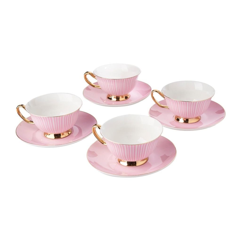 Taza y Plato Parisienne - Juego 4