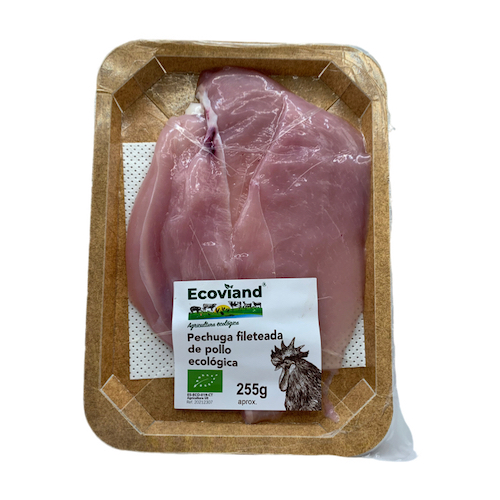 Pechuga de Pollo Fileteada Bio