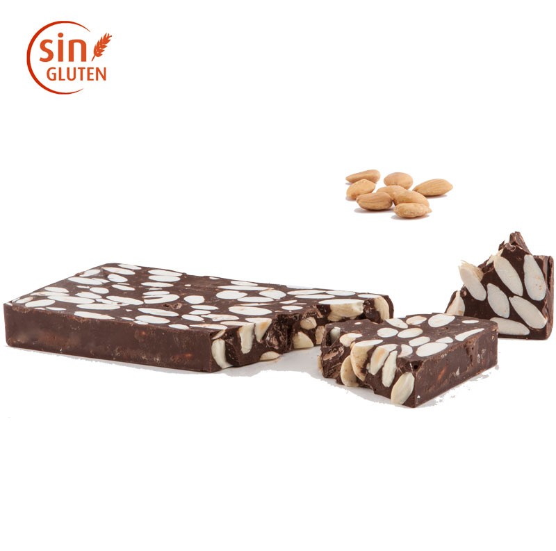 Turrón de Chocolate Negro Sin Azúcar