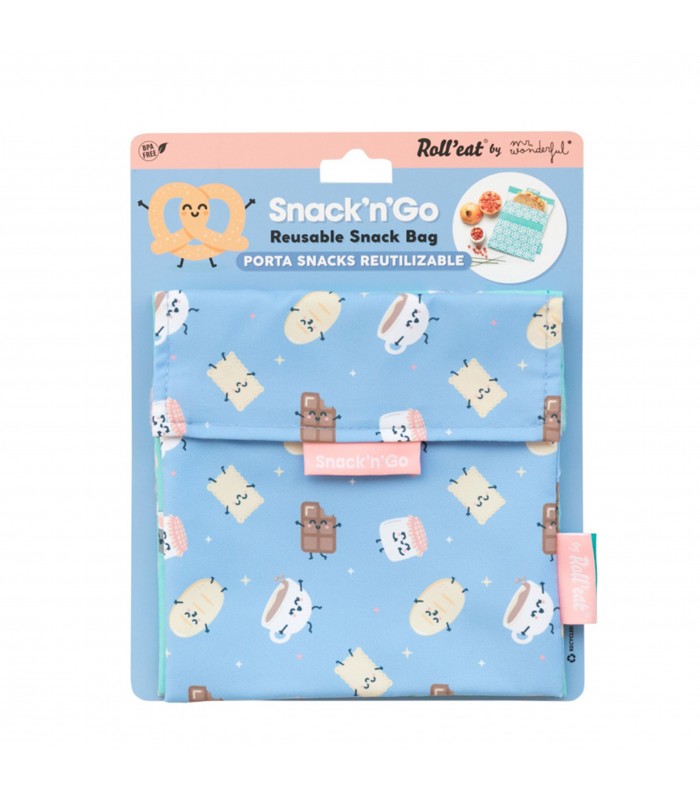 Porta Alimentos Snack n'Go Wonder Chocolat Bio