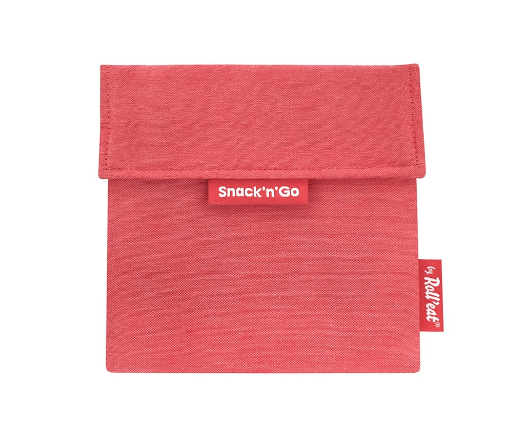 Porta Alimentos Snack n'Go Rojo Bio