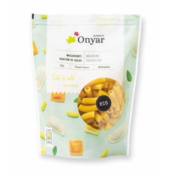 Pasta Fresca Rigatoni con Huevo Bio