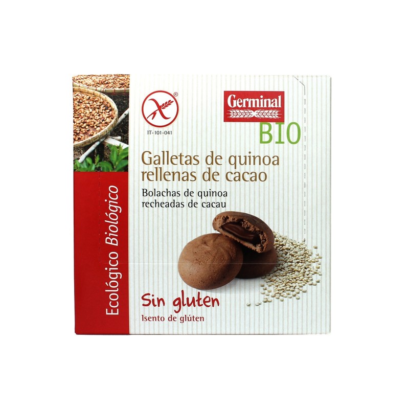 Galletas rellenas de Cacao Sin Gluten Bio