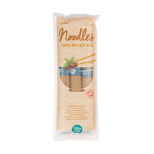 Noodles de Arroz Integral con Calabaza y Jengibre Bio