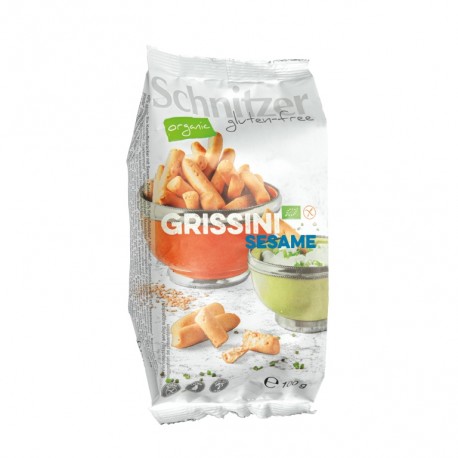 Palitos Grissini Sésamo Sin Gluten Bio