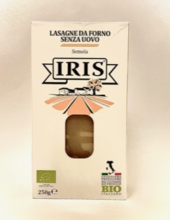 Placas Lasaña Trigo Duro Bio
