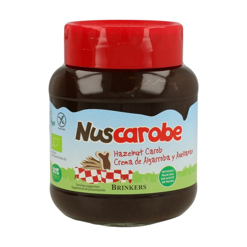 Crema de Algarroba y Avellana Bio