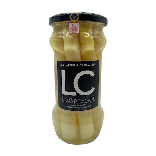 Espárragos Blancos Extra D.O. Navarra (Extra gruesos 6/8 frutos)