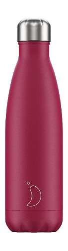 Botella Acero Inoxidable Chilly’s Fucsia Mate 750ml