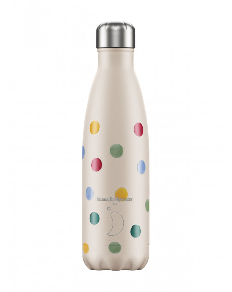 Botella Acero Inoxidable Chilly’s Lunares 500ml