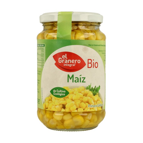 Maíz Dulce cocido Bio